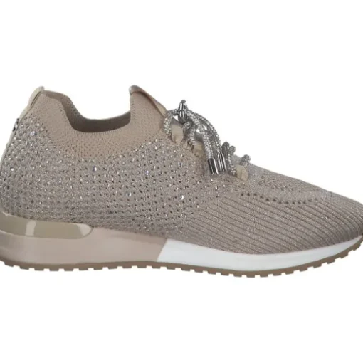 La Strada 2400409-4543 SNEAKER, Schnürschuhe, Damen, GOLD/STONES