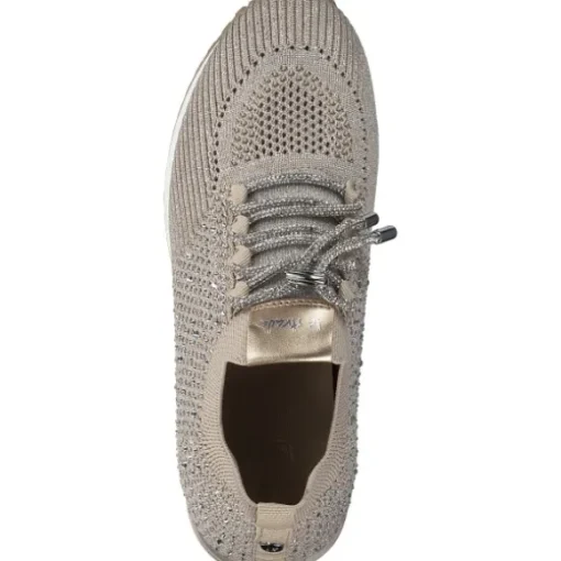La Strada 2400409-4543 SNEAKER, Schnürschuhe, Damen, GOLD/STONES