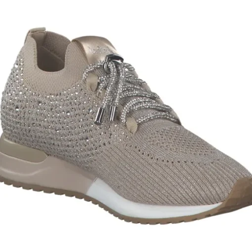 La Strada 2400409-4543 SNEAKER, Schnürschuhe, Damen, GOLD/STONES