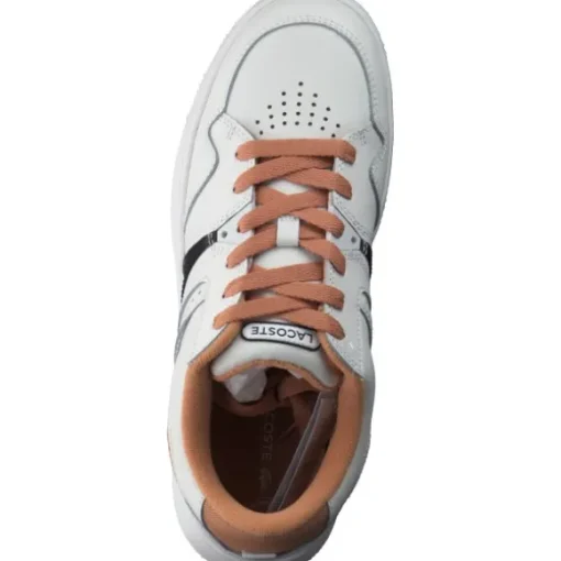 Lacoste L005 44SFA0048, Schnürschuhe, Damen, WHT / TAN