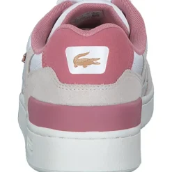 Lacoste T-Clip 47SFA0082, Schnürschuhe, Damen, weiß / light pink