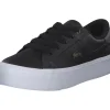 Lacoste Ziane Platform 45CFA0013, Schnürschuhe, Damen, Schwarz