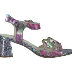 Laura Vita Jachino 10, Plateau-Sandaletten, Damen, blu