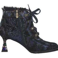 Laura Vita OLIVEO-03, Stiefeletten, Damen, BLEU