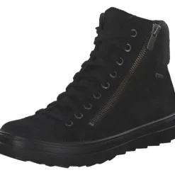 Legero 2-009635-0000 MIRA, Schnürstiefel, Damen, schwarz (schwarz)
