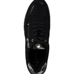 Marco Tozzi 2-23749-41/085 , Schnürschuhe, Damen, BLACK/GOLD