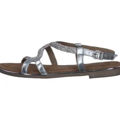 Marco Tozzi 28143, Keilsandaletten, Damen, SILVER COMB