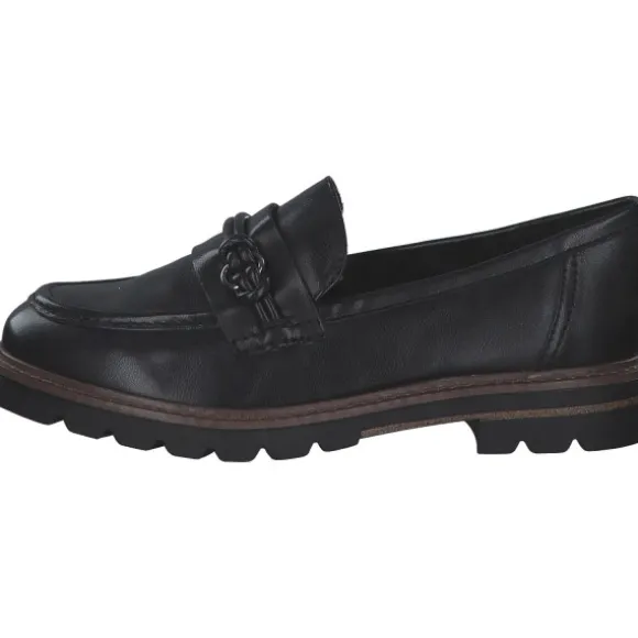 Marco Tozzi 2-24704-41/001, Mokassins, Damen, Schwarz