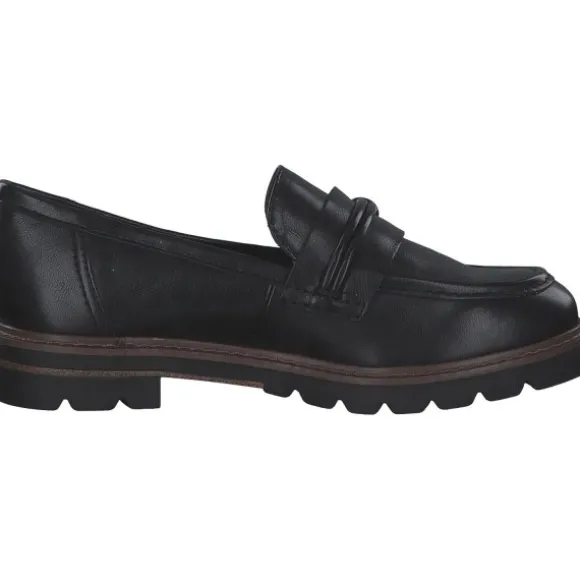 Marco Tozzi 2-24704-41/001, Mokassins, Damen, Schwarz