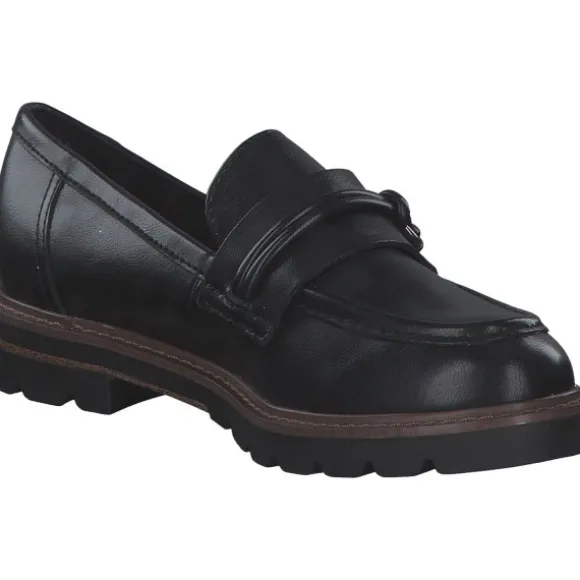 Marco Tozzi 2-24704-41/001, Mokassins, Damen, Schwarz