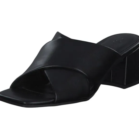 Marco Tozzi 27206, Plateau-Pantoletten, Damen, black