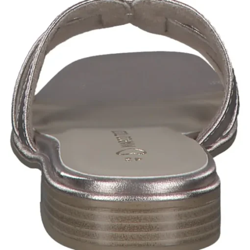 Marco Tozzi 27152, Plateau-Pantoletten, Damen, Gold (Platinum)