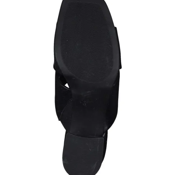 Marco Tozzi 27206, Plateau-Pantoletten, Damen, black