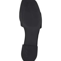 Marco Tozzi 27100, Plateau-Pantoletten, Damen, Schwarz