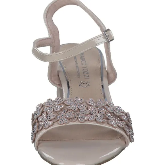 Marco Tozzi 88300, Plateau-Sandaletten, Damen, Beige (Powder)