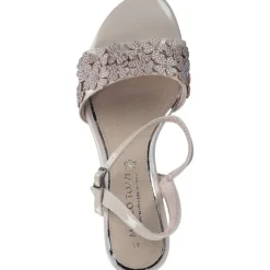 Marco Tozzi 88300, Plateau-Sandaletten, Damen, Beige (Powder)