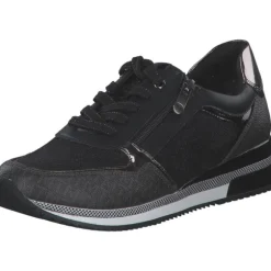 Marco Tozzi 2-23713-41/091, Schnürschuhe, Damen, BLACK / GUN MTL