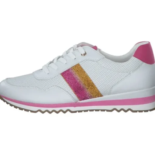 Marco Tozzi 2-23745-42/166, Schnürschuhe, Damen, WHITE/PINK