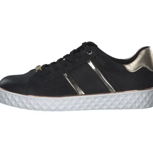 Marco Tozzi 23719, Schnürschuhe, Damen, BLACK COMB