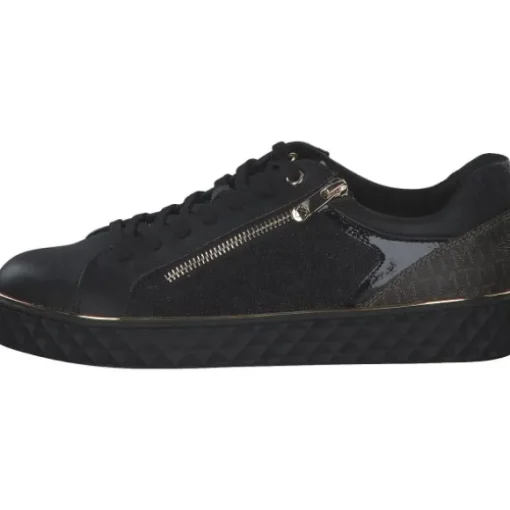 Marco Tozzi 23709, Schnürschuhe, Damen, BLACK COMB