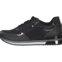 Marco Tozzi 2-23713-41/091, Schnürschuhe, Damen, BLACK / GUN MTL