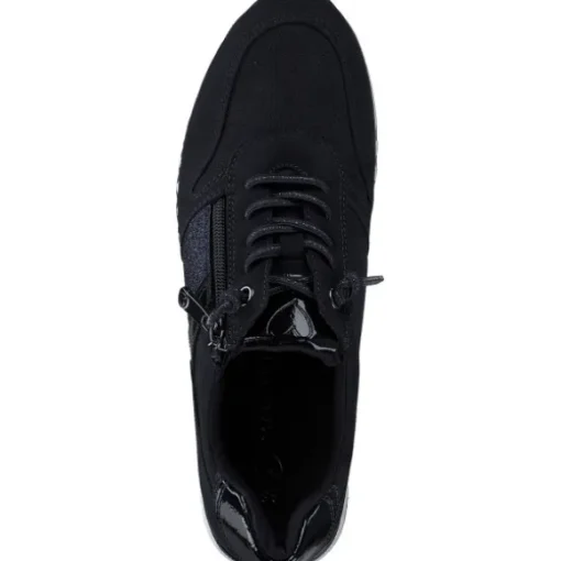 Marco Tozzi 2-23707-41/888, Schnürschuhe, Damen, Blau (Dk.Navy comb)