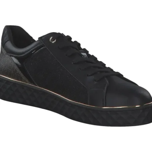 Marco Tozzi 23709, Schnürschuhe, Damen, BLACK COMB