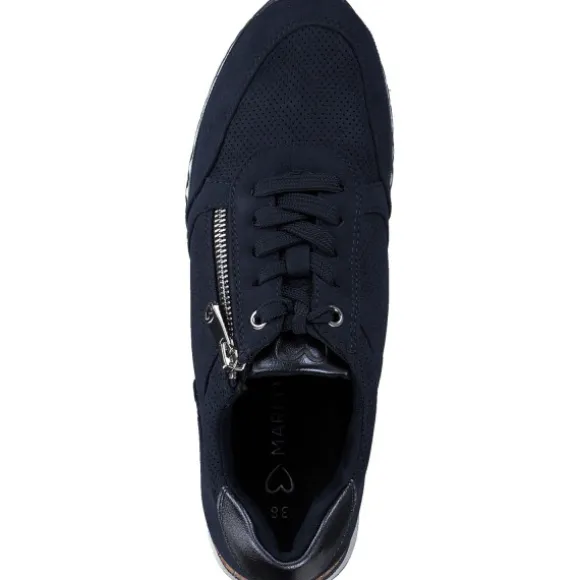 Marco Tozzi 23781, Schnürschuhe, Damen, NAVY COMB