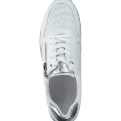 Marco Tozzi 23782, Schnürschuhe, Damen, Weiß