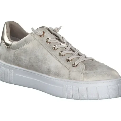 Marco Tozzi 23717, Schnürschuhe, Damen, Gold