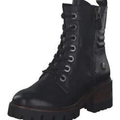 Marco Tozzi 85211, Schnürstiefeletten, Damen, black antic