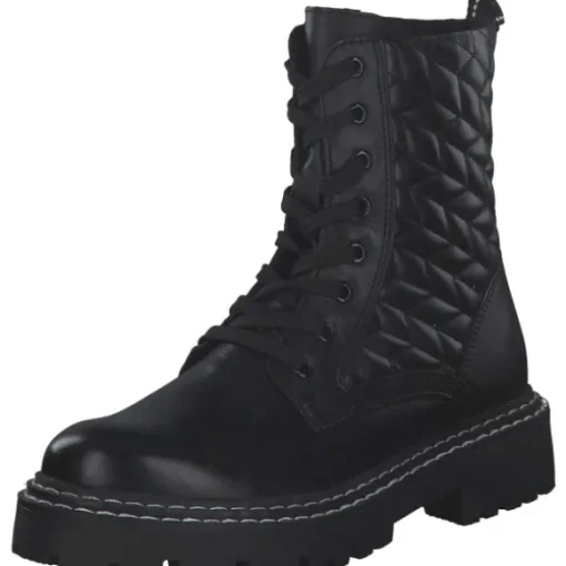 Marco Tozzi 25720, Schnürstiefeletten, Damen, Schwarz