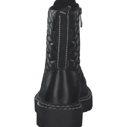 Marco Tozzi 25720, Schnürstiefeletten, Damen, Schwarz