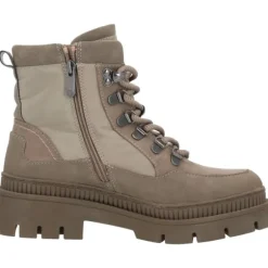 Marco Tozzi 26224, Schnürstiefel, Damen, Grau (Stone)