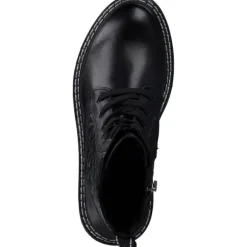 Marco Tozzi 25720, Schnürstiefeletten, Damen, Schwarz