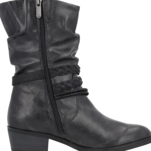 Marco Tozzi 25316, Stiefeletten, Damen, antrazit