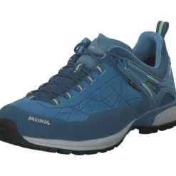 Meindl Top Trail Lady GTX 4714, Schnürschuhe, Damen, hellblau/gelb