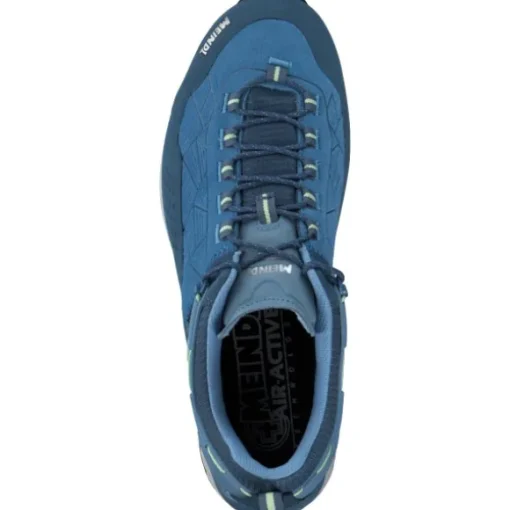 Meindl Top Trail Lady GTX 4714, Schnürschuhe, Damen, hellblau/gelb