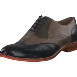 Melvin&Hamilton Bobby 3, Klassische Halbschuhe, Herren, Ostrich Space Dice City