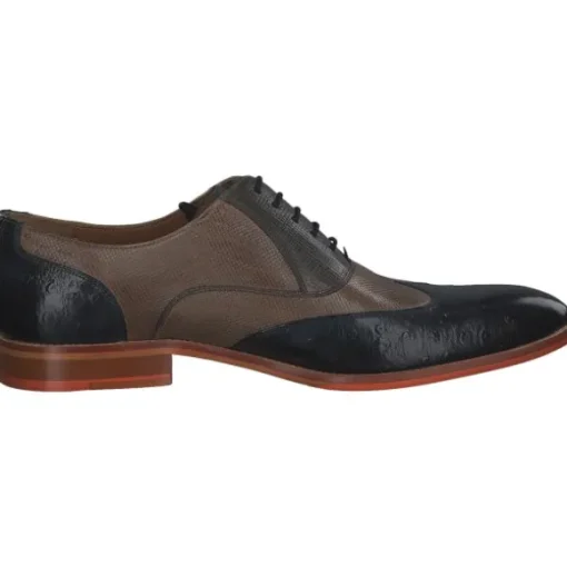 Melvin&Hamilton Bobby 3, Klassische Halbschuhe, Herren, Ostrich Space Dice City