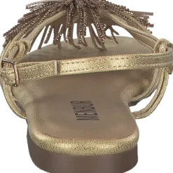 Menbur 25414, Keilsandaletten, Damen, gold