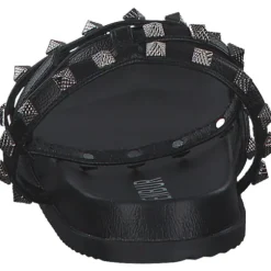 Menbur 24898, Keilsandaletten, Damen, Schwarz