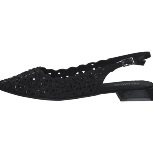 Menbur 24733, Sandalen, Damen, Schwarz (Black)