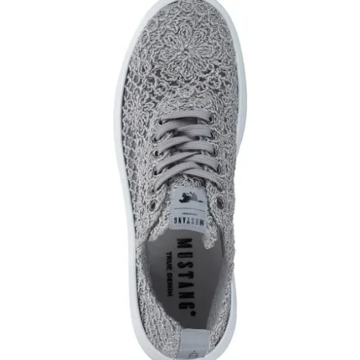 Mustang 1468301, Schnürschuhe, Damen, Grau