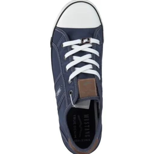 Mustang 1099310, Schnürschuhe, Damen, jeansblau