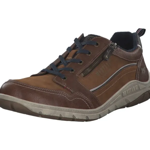 Mustang 4160301, Sportliche Halbschuhe, Herren, Braun