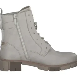 Mustang 1443505, Stiefeletten, Damen, IVORY