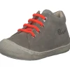 Naturino Cocoon 2012889 M, Lauflernschuhe, Kinder, taupe-orange fluo