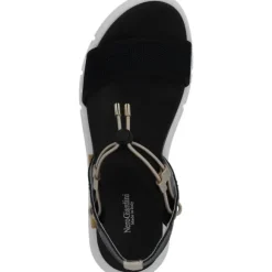 NeroGiardini E410700D, Keilsandaletten, Damen, Schwarz (Nero)