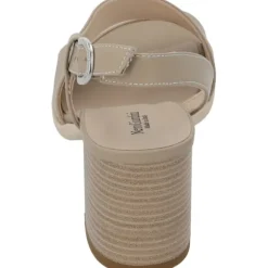 NeroGiardini E410440D, Plateau-Sandaletten, Damen, Beige